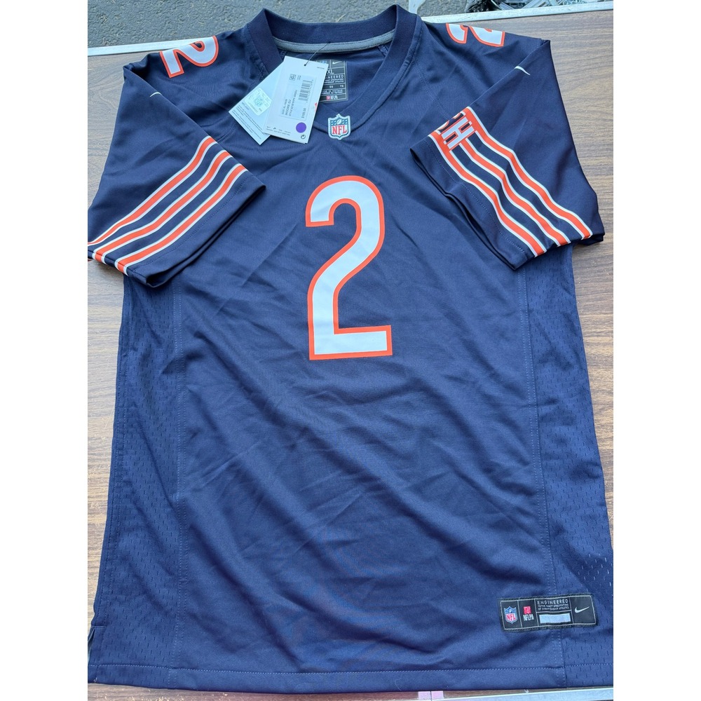 Nike Chicago Bears D.J. Moore Jersey #2 Youth XL (18/20) NWT Screen Printed